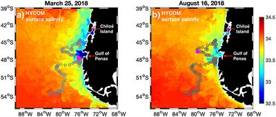 Argo Float Reveals Biogeochemical Characteristics Along the Freshwater Gradient Off Western <mark class="highlighted">Patagonia</mark>
